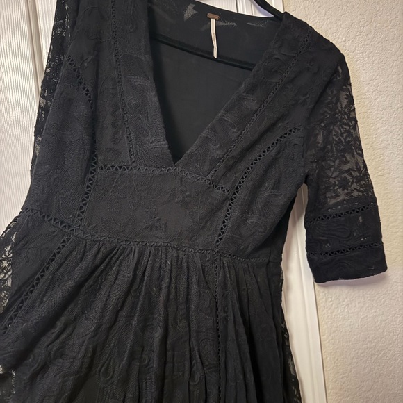 Free People Black Mountain Laurel Dress - Picture 11 of 15